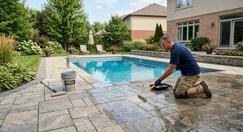 Pool Patio Sealing Service