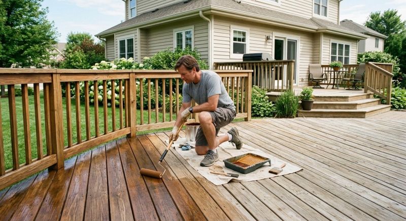 Deck Sealing in Tacoma, WA