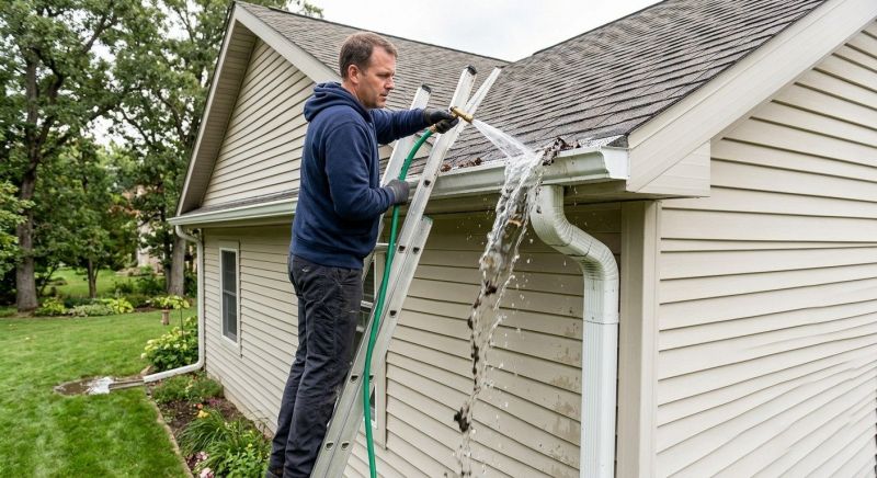 Garage Gutter Cleaning in Fredericksburg, VA