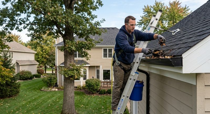 Garage Gutter Cleaning in Monmouth County, NJ