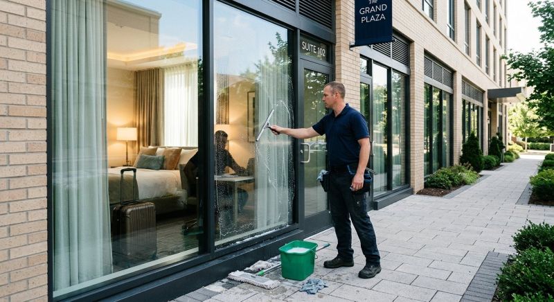 Medical Center Window Cleaning in Littleton, CO