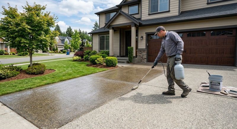 Paver Driveway Sealing in Tacoma, WA